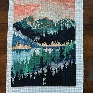 Scenic Mountain Tapestry Wall Art